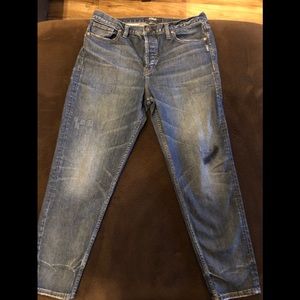 Women’s Silver Mom Jeans 31